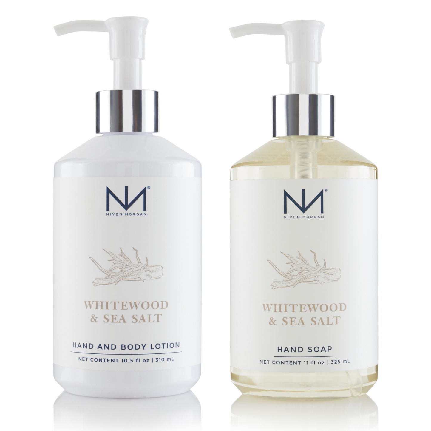 Whitewood & Sea Salt Soap and Lotion Set