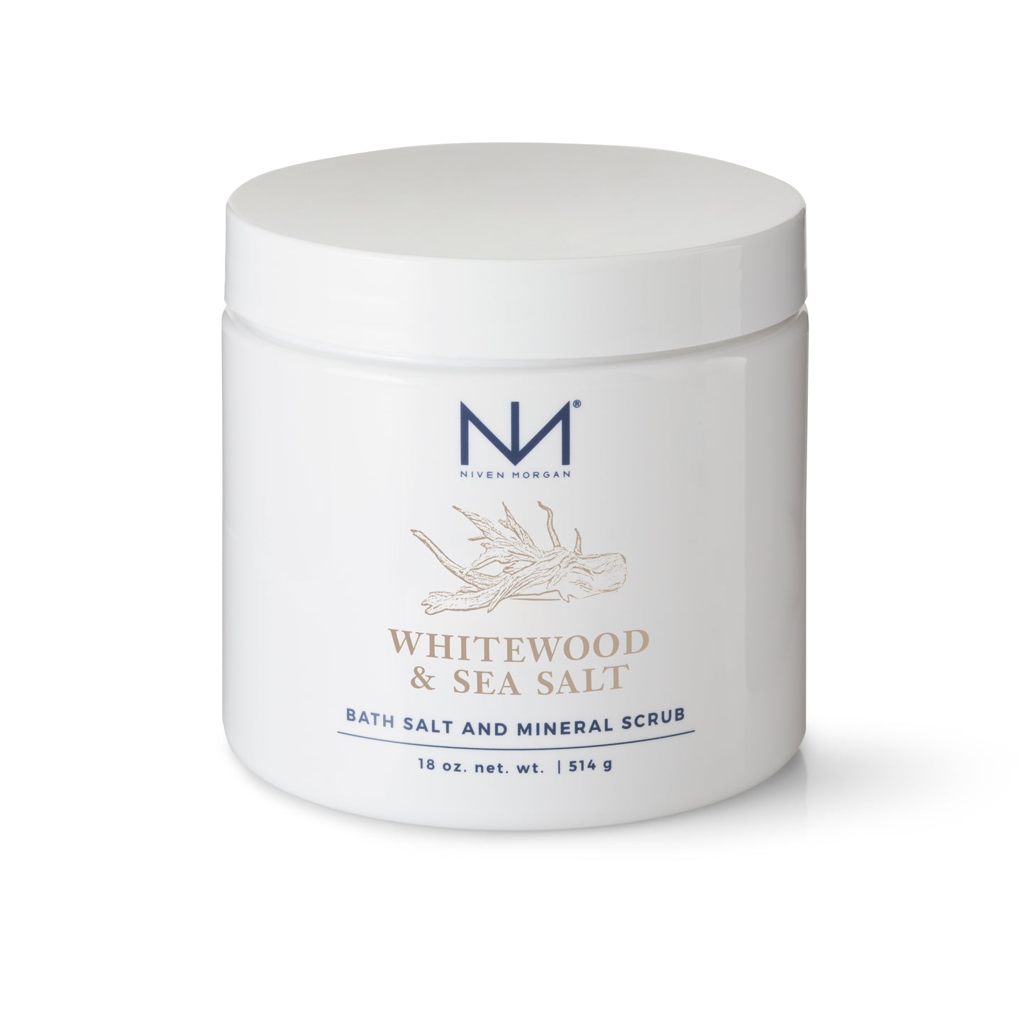 NEW! Whitewood & Sea Salt Bath Salts 18 oz.