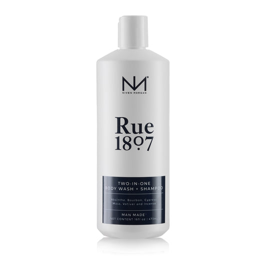 Rue 1807 Two in One Body Wash and Shampoo 16 fl. oz