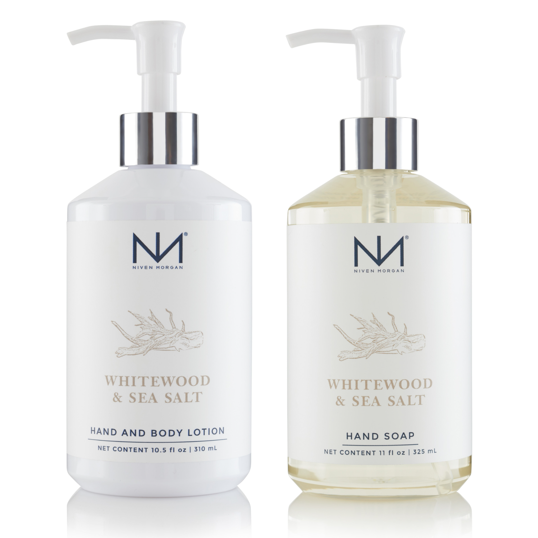 Whitewood & Sea Salt | Soap + Lotion Set