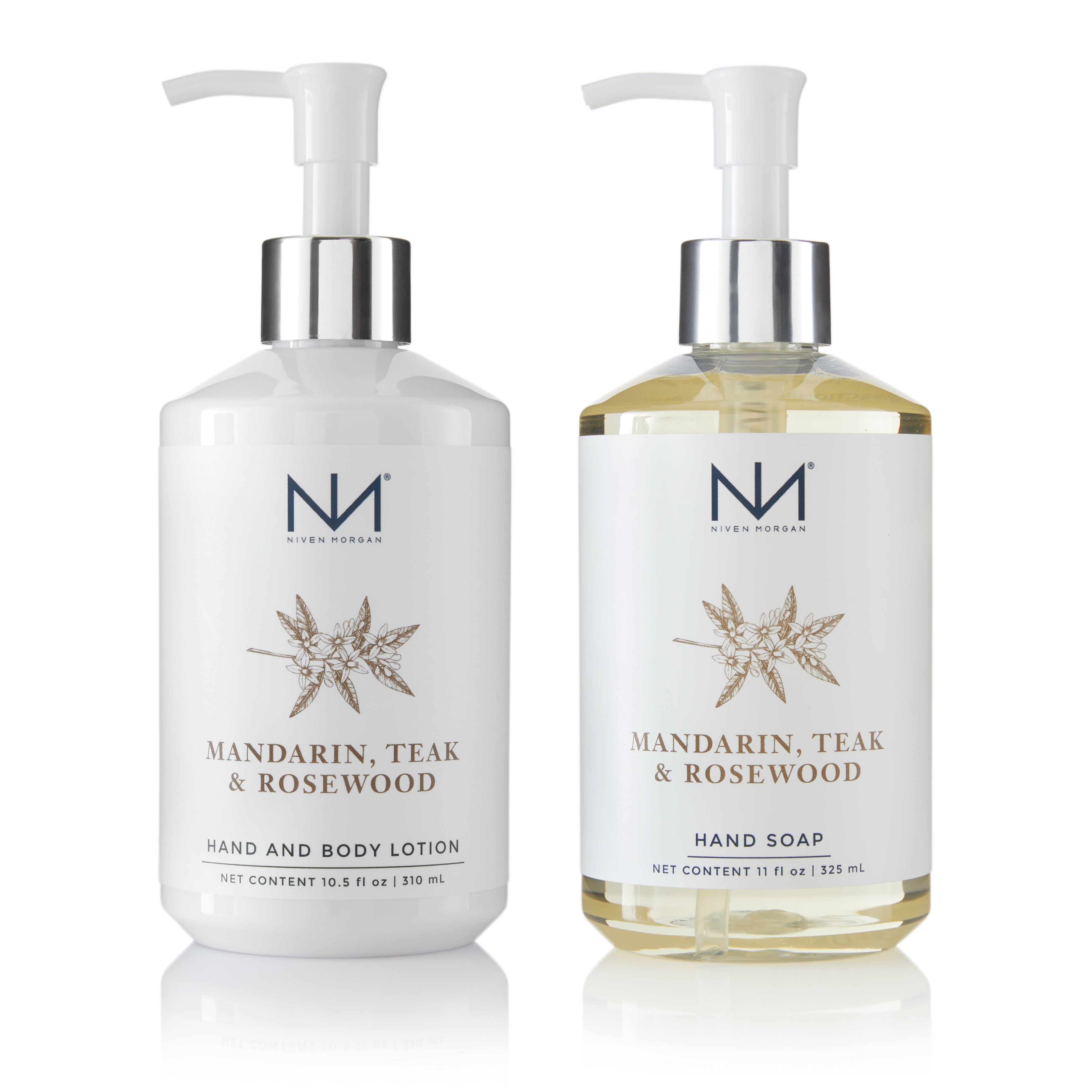 Mandarin Teak & Rosewood | Soap + Lotion Set