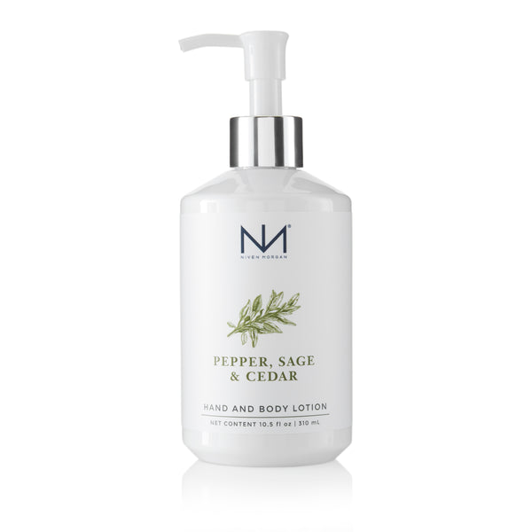 Pepper Sage & Cedar | Hand + Body Lotion